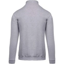 KARIBAN K478 - Sweat-shirt Col Zippé -Nicholson Boutique aHR0cDovL21lZGlhMi5kZXNpZ25wYXJ0bmVyLmZyL2MvcC8xMDU5OS8xMDU5OS0zNjcyLTIuanBn