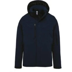 KARIBAN K650 - Parka Softshell Doublée Capuche Homme -Nicholson Boutique aHR0cDovL21lZGlhMi5kZXNpZ25wYXJ0bmVyLmZyL2MvcC8xMDYwOC8xMDYwOC0xMjYxLTEuanBn