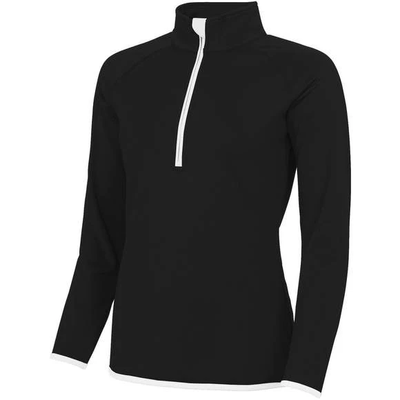 JC036 - Girlie Cool ½ Zip Sweatshirt 4 JC036 - Girlie Cool ½ Zip Sweatshirt – Image 4