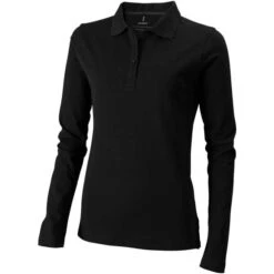 Elevate 38087 - Polo Manches Longues Pour Femmes Oakville -Nicholson Boutique aHR0cDovL21lZGlhMi5kZXNpZ25wYXJ0bmVyLmZyL2MvcC8xMTQzNi8xMTQzNi0xNTE2Ni0xLmpwZw