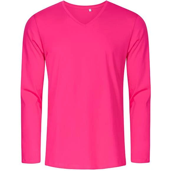 1460 - Men´s V-Neck T-Shirt Longsleeve 2 1460 - Men´s V-Neck T-Shirt Longsleeve – Image 2