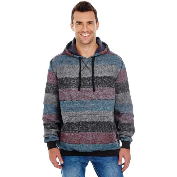 8603 - Printed Striped Marl Pullover 2 8603 - Printed Striped Marl Pullover – Image 2