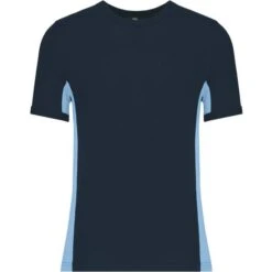 KARIBAN K340 - Tiger - T-shirt Bicolore Manches Courtes -Nicholson Boutique aHR0cDovL21lZGlhMi5kZXNpZ25wYXJ0bmVyLmZyL2MvcC8xMzg1LzEzODUtMTMyMS0xLmpwZw