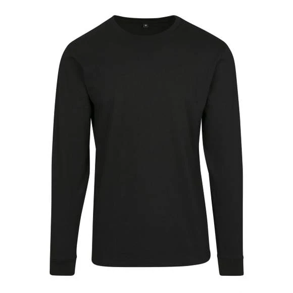 Build Your Brand BY091 - Longsleeve Tee With Cuffrib 2 Build Your Brand BY091 - Longsleeve Tee With Cuffrib – Image 2