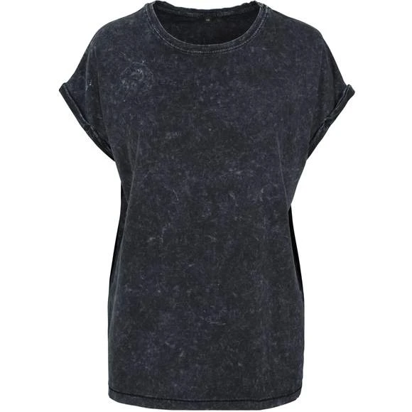Build Your Brand BY053 - Ladies Acid Washed Extended Shoulder Tee 16 Build Your Brand BY053 - Ladies Acid Washed Extended Shoulder Tee – Image 16