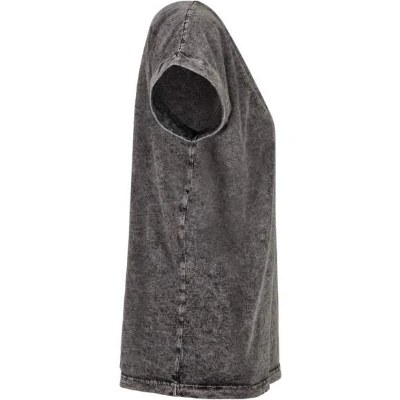 Build Your Brand BY053 - Ladies Acid Washed Extended Shoulder Tee 7 Build Your Brand BY053 - Ladies Acid Washed Extended Shoulder Tee – Image 7