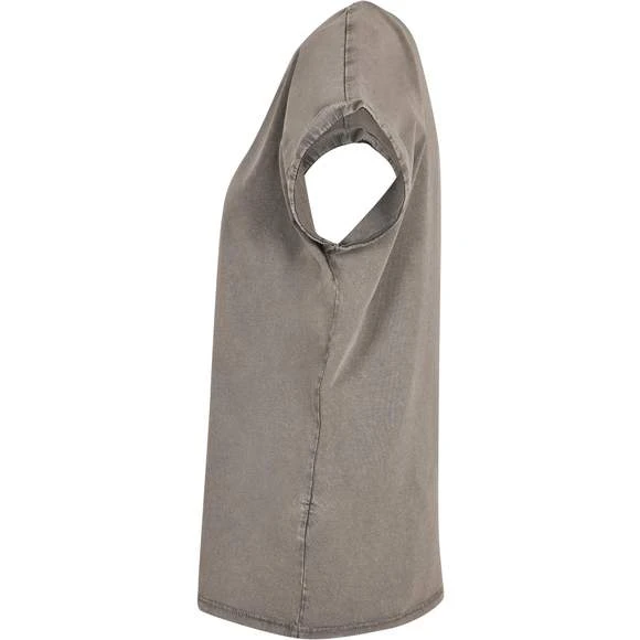 Build Your Brand BY053 - Ladies Acid Washed Extended Shoulder Tee 14 Build Your Brand BY053 - Ladies Acid Washed Extended Shoulder Tee – Image 14