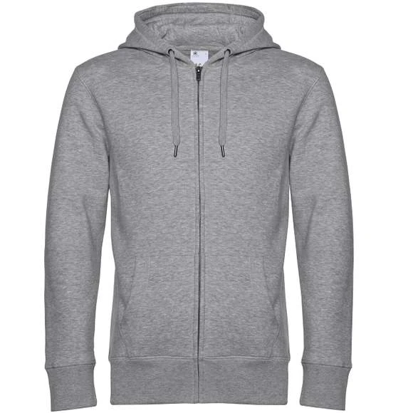 WU03K - B&C King Zipped Hood_° 6 WU03K - B&C King Zipped Hood_° – Image 6