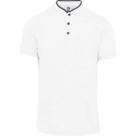 KARIBAN K223 - Polo Col Mao Manches Courtes Homme 11 KARIBAN K223 - Polo Col Mao Manches Courtes Homme – Image 11