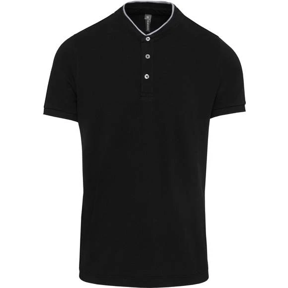 KARIBAN K223 - Polo Col Mao Manches Courtes Homme 8 KARIBAN K223 - Polo Col Mao Manches Courtes Homme – Image 8