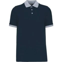 KARIBAN K258 - Polo Piqué Bicolore Homme -Nicholson Boutique aHR0cDovL21lZGlhMi5kZXNpZ25wYXJ0bmVyLmZyL2MvcC8xNDQ5Ny8xNDQ5Ny01NDE2LTEuanBn