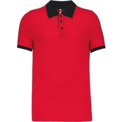 KARIBAN K258 - Polo Piqué Bicolore Homme -Nicholson Boutique aHR0cDovL21lZGlhMi5kZXNpZ25wYXJ0bmVyLmZyL2MvcC8xNDQ5Ny8xNDQ5Ny0xMjY2LTEuanBn