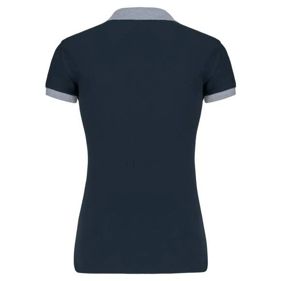 KARIBAN K259 - Polo Piqué Bicolore Femme 12 KARIBAN K259 - Polo Piqué Bicolore Femme – Image 12