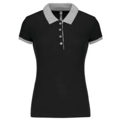 KARIBAN K259 - Polo Piqué Bicolore Femme 20 KARIBAN K259 - Polo Piqué Bicolore Femme -Nicholson Boutique aHR0cDovL21lZGlhMi5kZXNpZ25wYXJ0bmVyLmZyL2MvcC8xNDQ5OC8xNDQ5OC0xNjU3NS0xLmpwZw