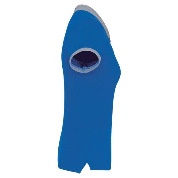 KARIBAN K259 - Polo Piqué Bicolore Femme 4 KARIBAN K259 - Polo Piqué Bicolore Femme – Image 4