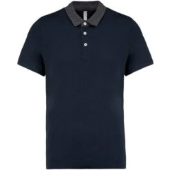 KARIBAN K260 - Polo Jersey Bicolore Homme -Nicholson Boutique aHR0cDovL21lZGlhMi5kZXNpZ25wYXJ0bmVyLmZyL2MvcC8xNDQ5OS8xNDQ5OS0xNjU4Mi0xLmpwZw