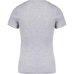 KARIBAN K394 - T-shirt Maille Piquée Col V Femme -Nicholson Boutique aHR0cDovL21lZGlhMi5kZXNpZ25wYXJ0bmVyLmZyL2MvcC8xNDU0MS8xNDU0MS0xNDM3Ni0yLmpwZw