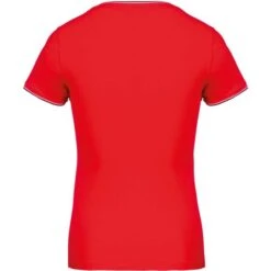KARIBAN K394 - T-shirt Maille Piquée Col V Femme -Nicholson Boutique aHR0cDovL21lZGlhMi5kZXNpZ25wYXJ0bmVyLmZyL2MvcC8xNDU0MS8xNDU0MS0xNDM3Ny0yLmpwZw
