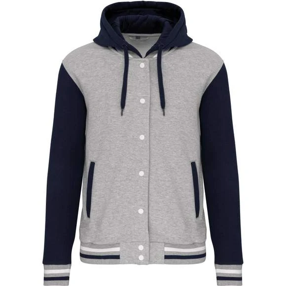 KARIBAN K4003 - Blouson Teddy à Capuche Unisexe 5 KARIBAN K4003 - Blouson Teddy à Capuche Unisexe – Image 5