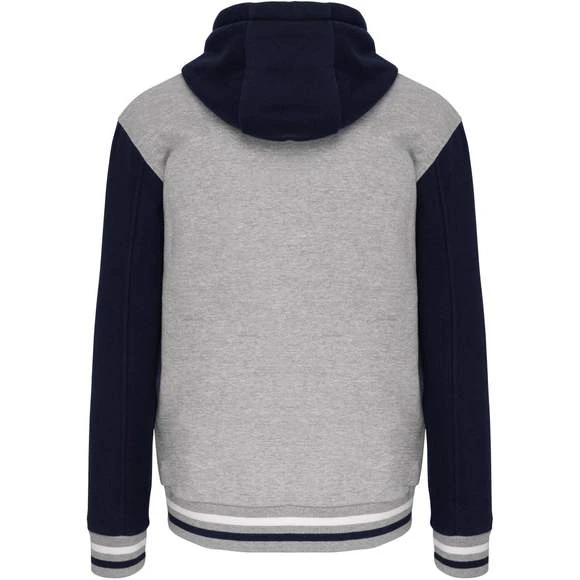 KARIBAN K4003 - Blouson Teddy à Capuche Unisexe 6 KARIBAN K4003 - Blouson Teddy à Capuche Unisexe – Image 6