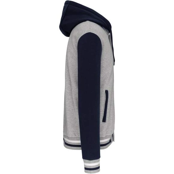 KARIBAN K4003 - Blouson Teddy à Capuche Unisexe 7 KARIBAN K4003 - Blouson Teddy à Capuche Unisexe – Image 7