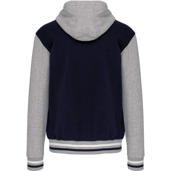 KARIBAN K4003 - Blouson Teddy à Capuche Unisexe 3 KARIBAN K4003 - Blouson Teddy à Capuche Unisexe – Image 3