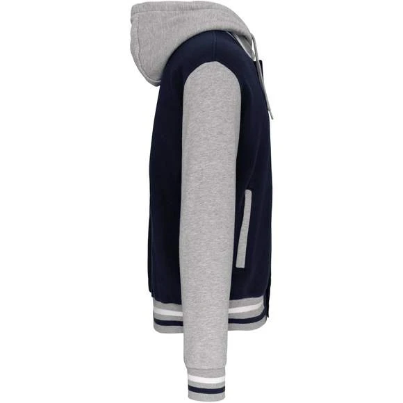 KARIBAN K4003 - Blouson Teddy à Capuche Unisexe 4 KARIBAN K4003 - Blouson Teddy à Capuche Unisexe – Image 4