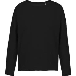 KARIBAN K471 - Sweat-shirt Femme "Loose" -Nicholson Boutique aHR0cDovL21lZGlhMi5kZXNpZ25wYXJ0bmVyLmZyL2MvcC8xNDU1MS8xNDU1MS0xNTIwLTEuanBn