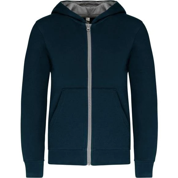 KARIBAN K486 - Sweat-shirt Zippé Capuche Enfant 8 KARIBAN K486 - Sweat-shirt Zippé Capuche Enfant – Image 8