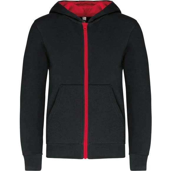 KARIBAN K486 - Sweat-shirt Zippé Capuche Enfant 14 KARIBAN K486 - Sweat-shirt Zippé Capuche Enfant – Image 14