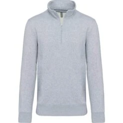KARIBAN K487 - Sweat-shirt Col Zippé -Nicholson Boutique aHR0cDovL21lZGlhMi5kZXNpZ25wYXJ0bmVyLmZyL2MvcC8xNDU1NC8xNDU1NC0zNjcyLTEuanBn