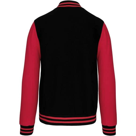 KARIBAN K497 - Blouson Molleton Teddy Unisexe 9 KARIBAN K497 - Blouson Molleton Teddy Unisexe â Image 9