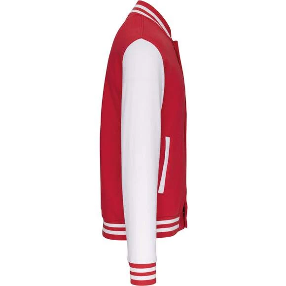 KARIBAN K497 - Blouson Molleton Teddy Unisexe 13 KARIBAN K497 - Blouson Molleton Teddy Unisexe â Image 13