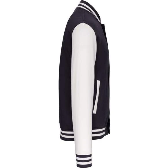 KARIBAN K497 - Blouson Molleton Teddy Unisexe 7 KARIBAN K497 - Blouson Molleton Teddy Unisexe â Image 7