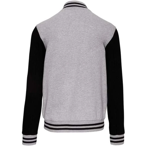 KARIBAN K497 - Blouson Molleton Teddy Unisexe 15 KARIBAN K497 - Blouson Molleton Teddy Unisexe â Image 15