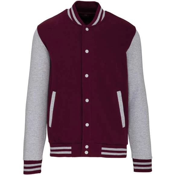 KARIBAN K497 - Blouson Molleton Teddy Unisexe 2 KARIBAN K497 - Blouson Molleton Teddy Unisexe â Image 2