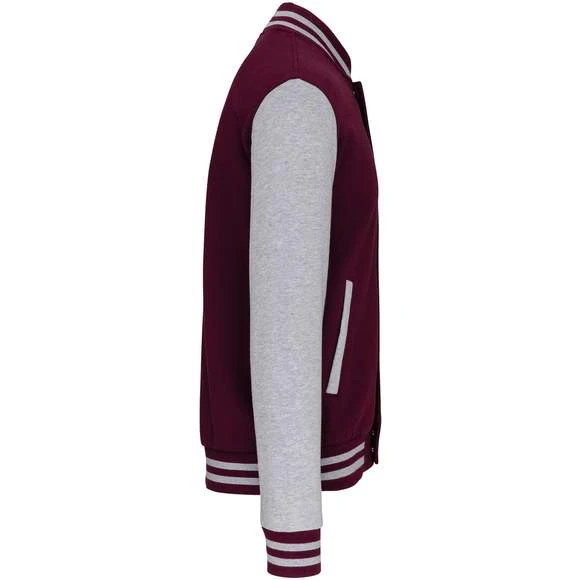 KARIBAN K497 - Blouson Molleton Teddy Unisexe 4 KARIBAN K497 - Blouson Molleton Teddy Unisexe â Image 4