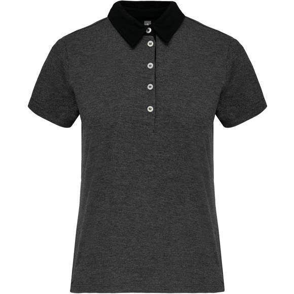 KARIBAN K261 - Polo Jersey Bicolore Femme 19 KARIBAN K261 - Polo Jersey Bicolore Femme – Image 19