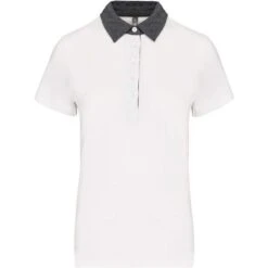 KARIBAN K261 - Polo Jersey Bicolore Femme 29 KARIBAN K261 - Polo Jersey Bicolore Femme -Nicholson Boutique aHR0cDovL21lZGlhMi5kZXNpZ25wYXJ0bmVyLmZyL2MvcC8xNDUwMC8xNDUwMC0xNzc1MC0xLmpwZw
