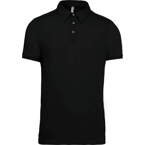 KARIBAN K262 - Polo Jersey Manches Courtes Homme 2 KARIBAN K262 - Polo Jersey Manches Courtes Homme – Image 2
