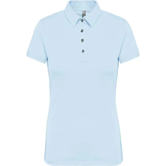 KARIBAN K263 - Polo Jersey Manches Courtes Femme 14 KARIBAN K263 - Polo Jersey Manches Courtes Femme – Image 14