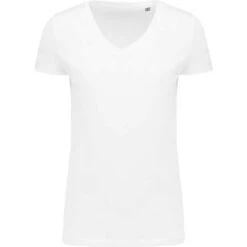 KARIBAN K3003 - T-shirt Supima® Col V Manches Courtes Femme -Nicholson Boutique aHR0cDovL21lZGlhMi5kZXNpZ25wYXJ0bmVyLmZyL2MvcC8xNDUxNS8xNDUxNS0xODU2LTEuanBn
