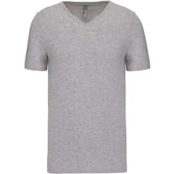KARIBAN K3014 - T-shirt Manches Courtes Col V Homme -Nicholson Boutique aHR0cDovL21lZGlhMi5kZXNpZ25wYXJ0bmVyLmZyL2MvcC8xNDUxOC8xNDUxOC0xNjU4Ny0xLmpwZw