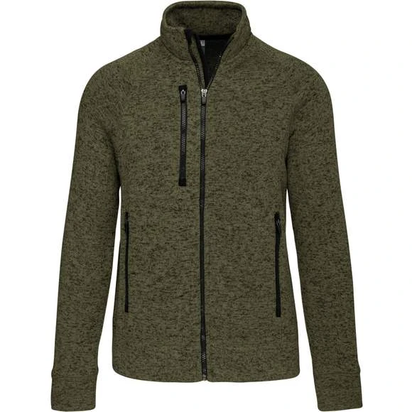 KARIBAN K9107 - Veste Zippée Chinée Femme 2 KARIBAN K9107 - Veste Zippée Chinée Femme – Image 2