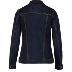 KARIBAN K6137 - Blouson Denim Non Doublé Femme 5 KARIBAN K6137 - Blouson Denim Non Doublé Femme -Nicholson Boutique aHR0cDovL21lZGlhMi5kZXNpZ25wYXJ0bmVyLmZyL2MvcC8xNDYwMC8xNDYwMC0xNjYxOC0yLmpwZw