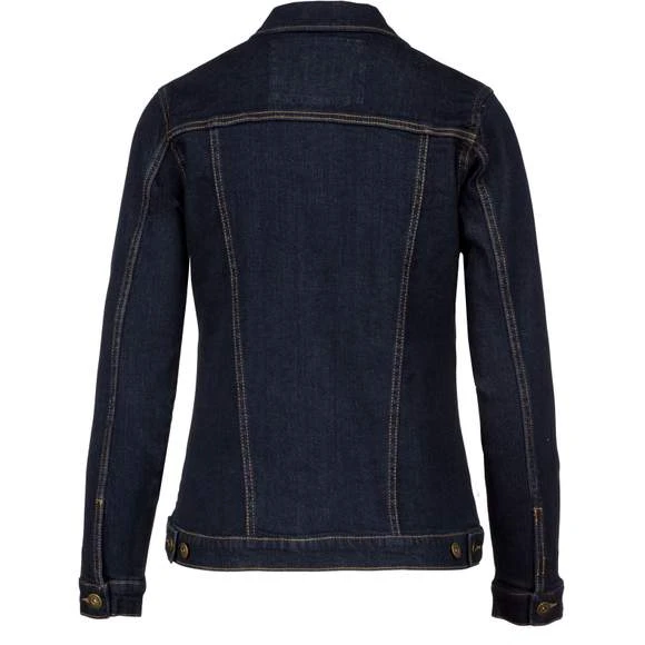 KARIBAN K6137 - Blouson Denim Non Doublé Femme 3 KARIBAN K6137 - Blouson Denim Non Doublé Femme – Image 3