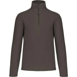 KARIBAN K912 - Enzo - Micropolaire Col Zippé Homme -Nicholson Boutique aHR0cDovL21lZGlhMi5kZXNpZ25wYXJ0bmVyLmZyL2MvcC8xNDc3LzE0NzctMTI1OS0xLmpwZw