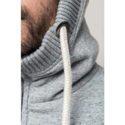 KARIBAN KV2312 - Veste Vintage Molleton Doublée Sherpa Homme -Nicholson Boutique aHR0cDovL21lZGlhMi5kZXNpZ25wYXJ0bmVyLmZyL2MvcC8xNDk4Ni8xNDk4Ni0xNzc4Ni0xMS5qcGc