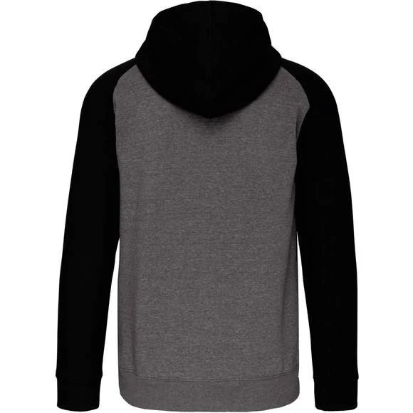 PROACT PA380 - Veste Molleton Zippée Capuche Bicolore Unisexe 12 PROACT PA380 - Veste Molleton Zippée Capuche Bicolore Unisexe – Image 12