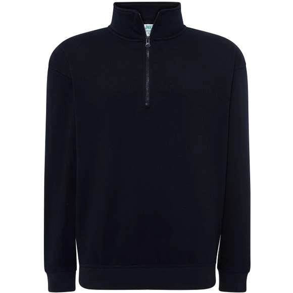 SWRAZIP - Half Zip Sweat Shirt 2 SWRAZIP - Half Zip Sweat Shirt – Image 2